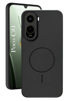 For Poco C81 5G Back Cover Case PU Leather (Texture Grip Design | Professional Minimalist | Camera Protection | Soft and Flexible)