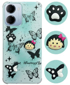 For Redmi 15A 5G Back Cover Case (3D Cute Cartoons | Hard Back Side Soft | Matte Premium Finish | HD Printing)
