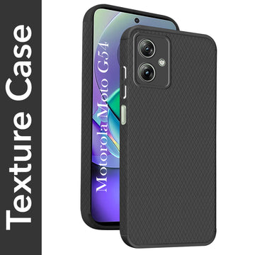 For Motorola Moto G54 Back Cover Case (Liquid Silicone | Side Grip | Camera Protection)