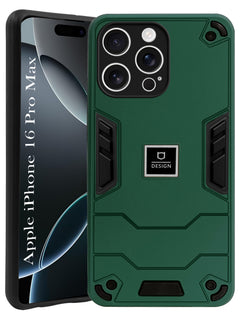 For Apple iPhone 16 Pro Max Back Cover Case (Lightweight Hybrid Shockproof Polycarbonate)