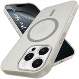 For Apple iPhone 16 Pro Max Back Cover Case (Frosted Matte Feel | MagSafe Compatible Wireless Charging | Polycarbonate Material)