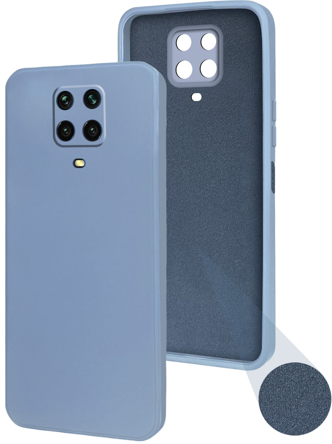 For Redmi Note 9 Pro | 9 Pro Max | Note 10 Lite Back Cover Case (Inside Fiber Cloth | Elegant Professional Look)