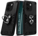 For Vivo T3 Pro  Back Cover Case (Shockproof Polycarbonate Dual Layer Hybrid Armor)