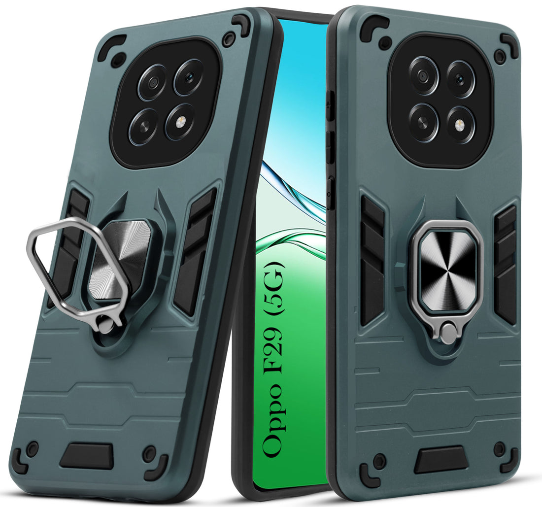 For Oppo F29 Back Cover Case (Shockproof Polycarbonate Dual Layer Hybrid Armor)