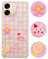 For Oppo A6 Pro Back Cover Case (3D Cute Cartoons | Hard Back Side Soft | Matte Premium Finish | HD Printing)