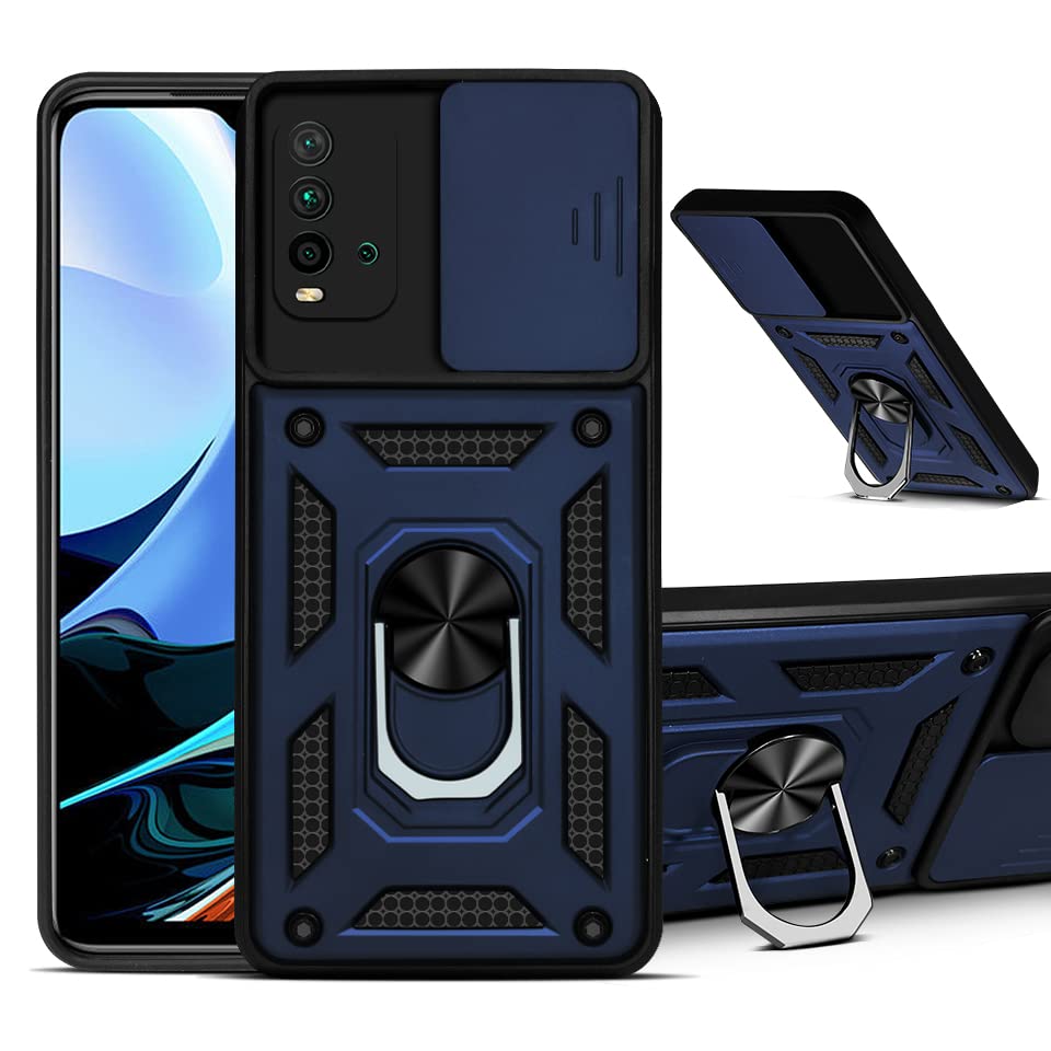 For Xiaomi Mi Redmi 9 Power Back Cover Case (Hybrid Dual Armor Polycarbonate)