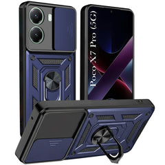 For Poco X7 Pro Back Cover Case (Hybrid Dual Armor Polycarbonate)