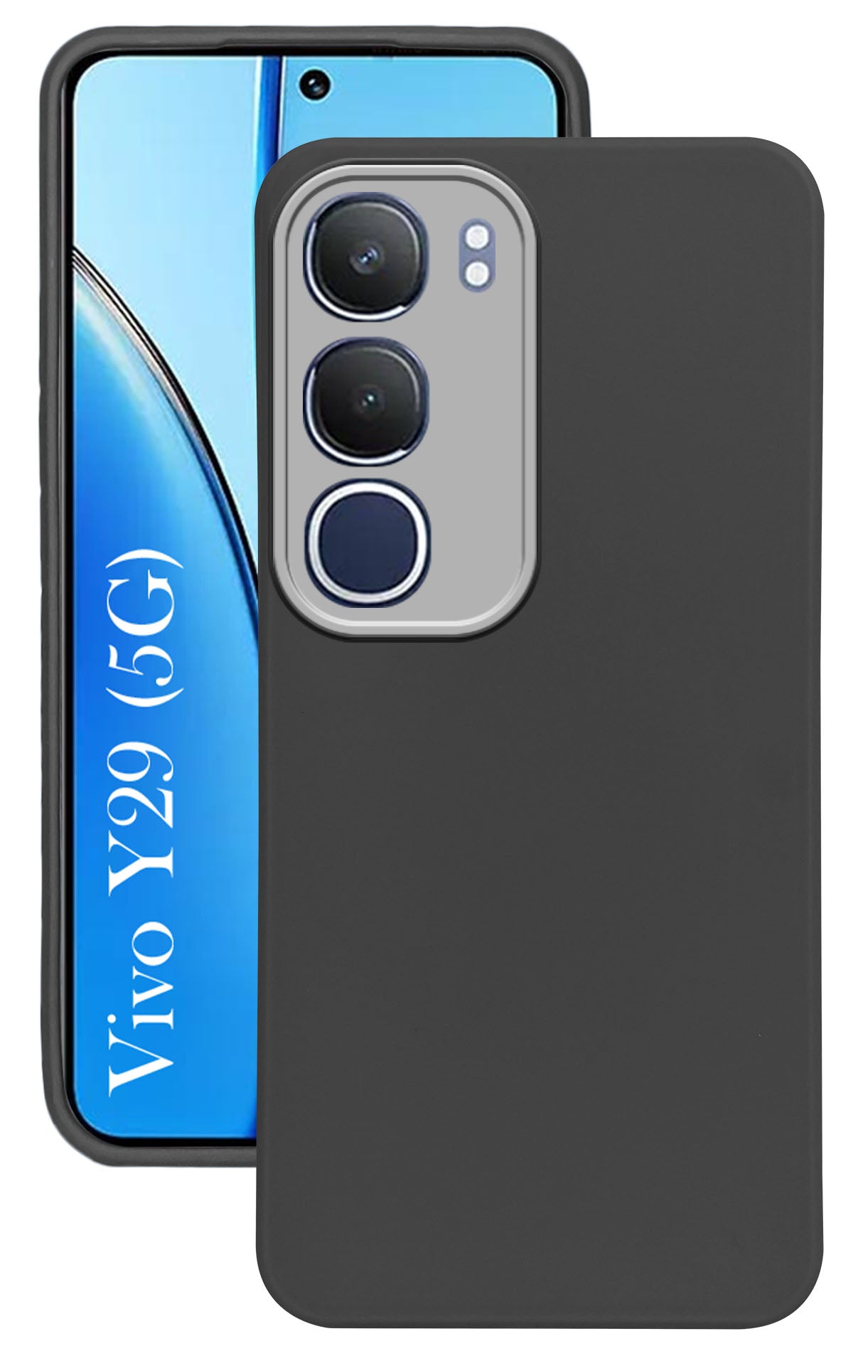 For Vivo Y29 Back Cover Case (Dual Colour |Full Camera Protection | Sleek and Professional)