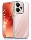 For Realme 15 Back Cover Case Silicone (Clear Shockproof Case with Camera Protection | Soft and Flexible | Transparent)