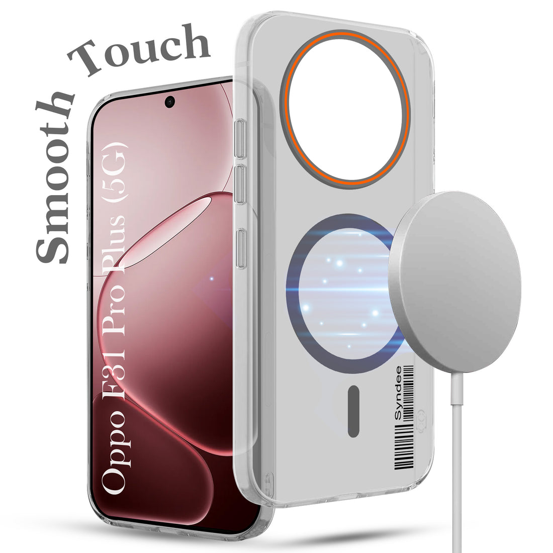 For Oppo F31 Pro Plus Back Cover Case (Soft Touch | Camera Bump Protection | MagSafe Compatible | Matte Finish)