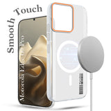 For Motorola Moto Edge 60 Pro Back Cover Case (Soft Touch | Camera Bump Protection | MagSafe Compatible | Matte Finish)