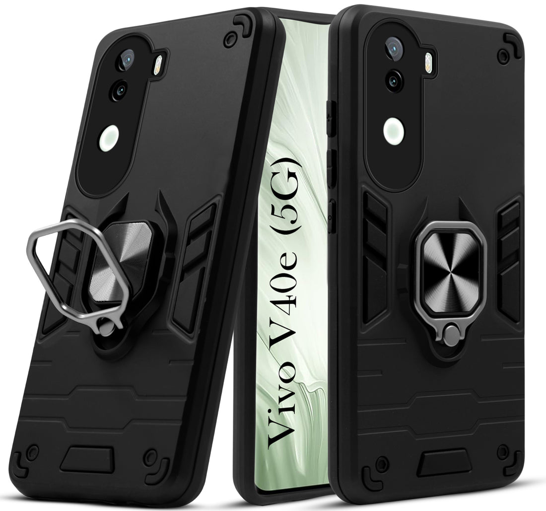For Vivo V40e  Back Cover Case (Shockproof Polycarbonate Dual Layer Hybrid Armor)