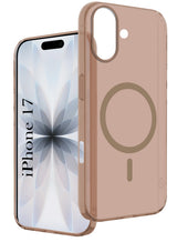 For Apple iPhone 17 Back Cover Case (Frosted Matte Feel | MagSafe Compatible Wireless Charging)
