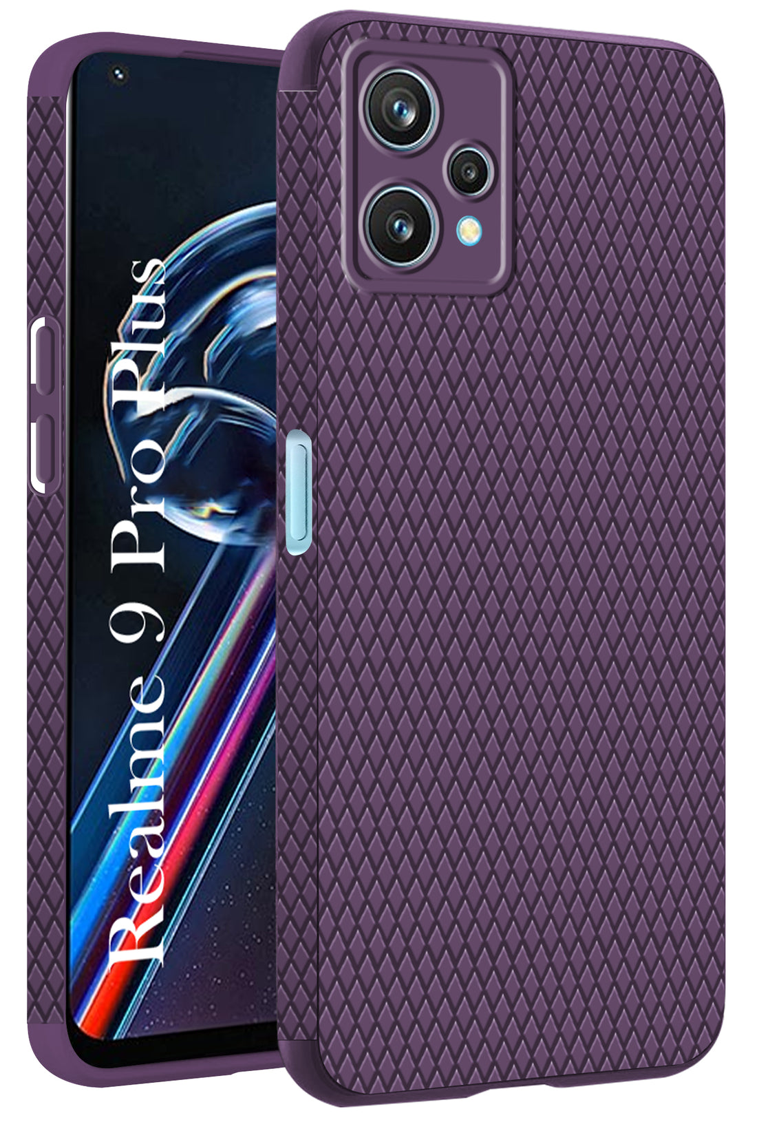 For Realme 9 Pro Plus | Realme 9 4G Back Cover Case (Liquid Silicone | Side Grip | Camera Protection)