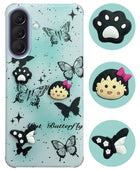 For Samsung Galaxy A37 5G Back Cover Case (3D Cute Cartoons | Hard Back Side Soft | Matte Premium Finish | HD Printing)