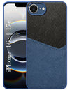 For iPhone 16e | iPhone 17e Back Cover Case  (Dual PU Leather Stitch | Professional Minimalist | Soft and Flexible)