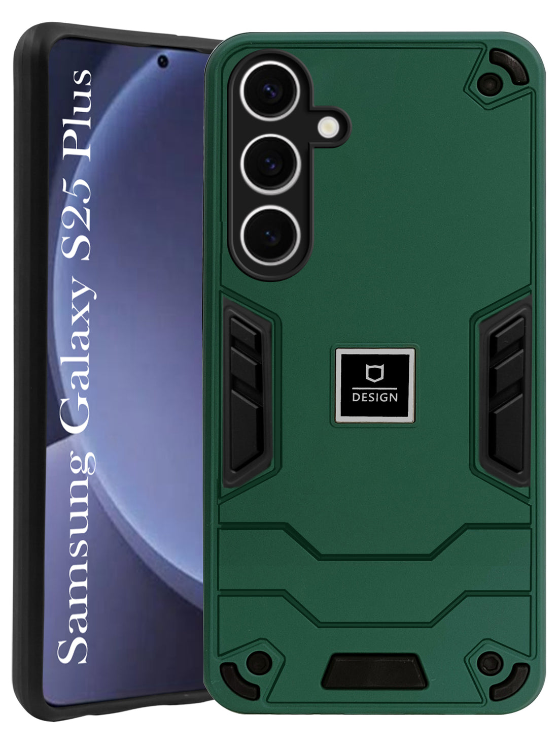 For Samsung Galaxy S25 Plus Back Cover Case (Lightweight Hybrid Shockproof Polycarbonate)
