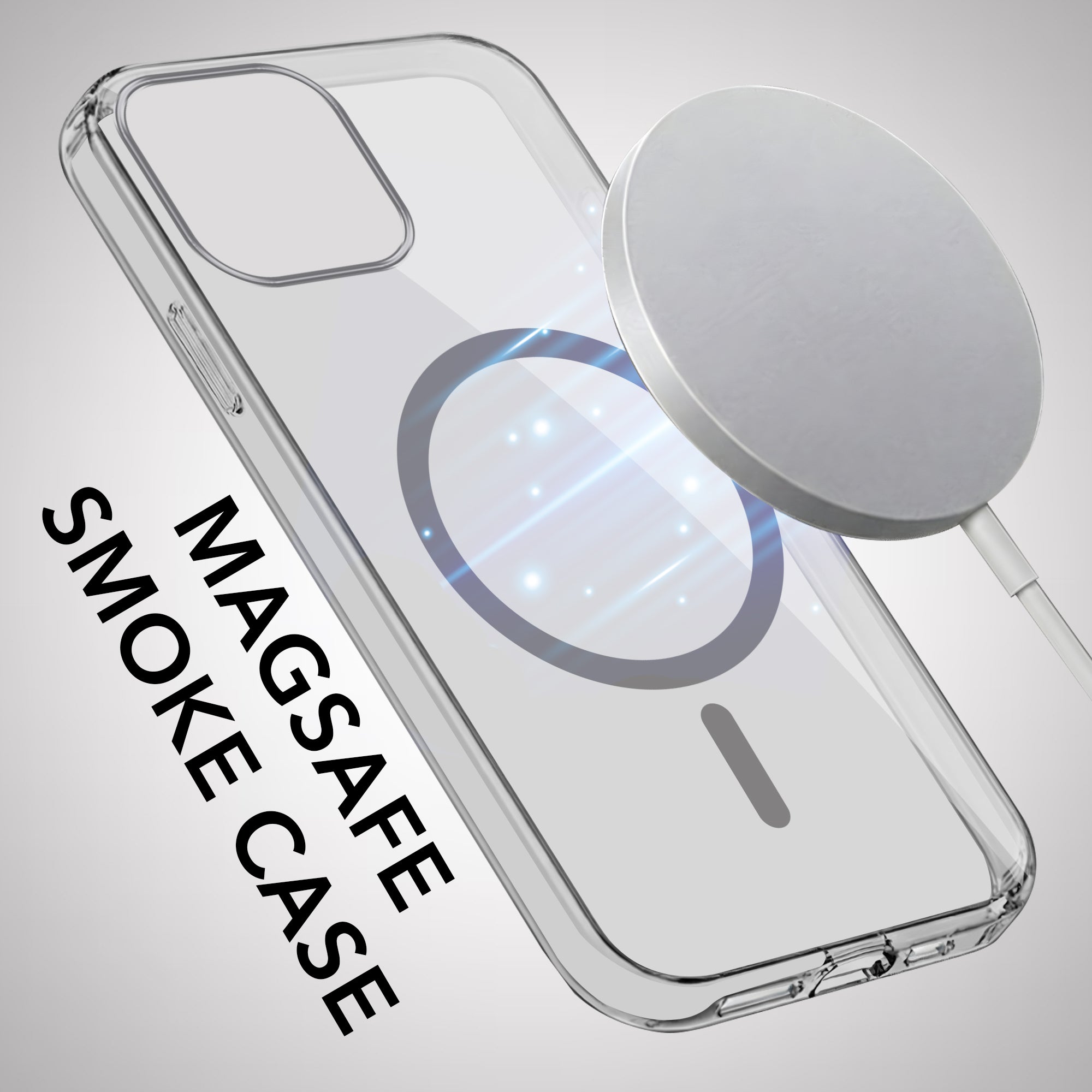 For Apple iPhone 13 Pro Max Back Case Cover Lifetime Anti-Yellow MagSafe Compatible Clear (Sleek Hard Crystal | Camera Protection and Shockproof)