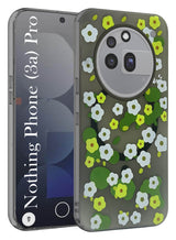 For Nothing Phone 3A Pro 5G Back Cover Case (Cute Floral Design | Flower Print for Girls | MagSafe Compatible Wireless Charging)