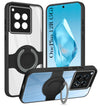 For OnePlus 12R 5G Back Cover Case with stand (Built-in Ring Holder Kickstand | Lifetime Anti Yellow | Camera Protection)