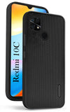 For Xiaomi Redmi 10C Back Cover Case Rubberised (Textured Grip Design | Camera Protection | Slim and Light Weight | Soft Touch and Feel)