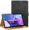 For Lenovo Tab M10 Gen 3 (TB328XU) Flip Cover Folio Cover 10.1 Inch (PU Leather | Multi-Angle Smart Stand | Card Storage Slots | Silicone Back Pouch)