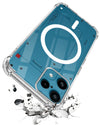 For Nothing Phone 3A Lite Back Cover Shockproof Crystal-Clear (Magsafe Wireless Support | Drop & Camera Protection | Hard Polycarbonate)
