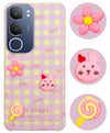 For Vivo Y29 Back Cover Case (3D Cute Cartoons | Hard Back Side Soft | Matte Premium Finish | HD Printing)