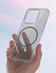 For Apple iPhone 16 Pro Back Case Cover Crystal Anti Yellow (Unbreakable PC | MagSafe Wireless Charging Support |Camera Protection Bump)
