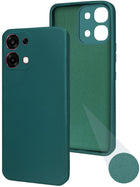 For Oppo F31 5G Back Cover Case (Matte Finish Silicone with Inside Fiber cloth)