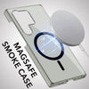 For Samsung Galaxy S25 Ultra Back Cover Case  Lifetime Anti-Yellow MagSafe Compatible Clear (Sleek Hard Crystal | Shockproof and Camera Protection)