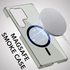 For Samsung Galaxy S25 Ultra Back Cover Case  Lifetime Anti-Yellow MagSafe Compatible Clear (Sleek Hard Crystal | Shockproof and Camera Protection)
