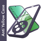 For Oppo Reno 12F Back Cover Case (Lifetime Anti Yellow | Anti Scratch | Crystal Clear Shockproof)