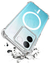 For Vivo iQOO Z7 Pro Back Cover Shockproof Crystal-Clear (Magsafe Wireless Support | Drop & Camera Protection | Hard Polycarbonate)