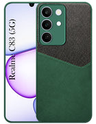 For Realme C83 5G Back Cover Case (Dual PU Leather Stitch | Professional Minimalist | Soft and Flexible)