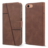 For Oppo A83 Flip Cover Case (Stitched Leather with Magnetic Closure)