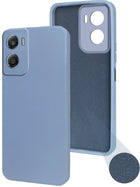 For Motorola Moto G06 Power Back Cover Case (Matte Finish Silicone with Inside Fiber Cloth)