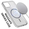 For Apple iPhone 13 Back Cover Case Lifetime Anti-Yellow MagSafe Compatible Clear (Sleek Hard Crystal | Shockproof and Camera Protection)