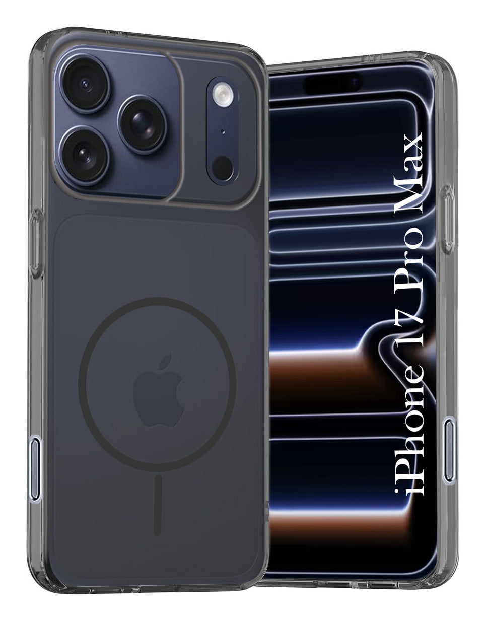 For Apple iPhone 17 Pro Max Back Cover Case Silicone (Slim Paper Thin | Camera Protection Bump | Minimalist Professional | Soft Flexible)