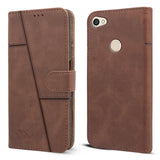 For Xiaomi Mi Redmi Y1 Flip Cover Case  ( Stitched Leather with Magnetic Closure)