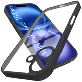 For Apple iPhone 16 Plus Back Cover Case (Lifetime Anti Yellow | Anti Scratch | Crystal Clear Shockproof)