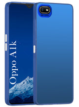 For Oppo A1k Hard Back Cover Case (Velvet Touch | Professional Glossy Finish | Camera Protection Bump)