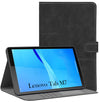 For Flip Cover Folio Case  Lenovo Tab M7 (TB-7305F, TB-7305X, TB-7305I) 7 Inch (PU Leather | Multi-Angle Smart Stand | Card Storage Slots | Silicone Back Pouch)