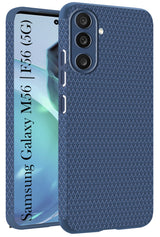 For Samsung Galaxy M56 | Samsung Galaxy F56 Back Cover Case (Liquid Silicone | Side Grip | Camera Protection)