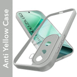 For Vivo iQOO Z9s Back Cover Case (Lifetime Anti Yellow | Anti Scratch | Crystal Clear Shockproof)