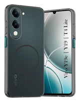 For Vivo Y19 | Vivo Y19e | Vivo T4 Lite Back Cover Case Silicone (Slim Paper Thin | Camera Protection Bump | Minimalist Professional | Soft Flexible)