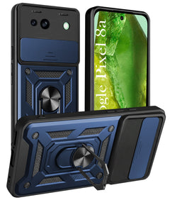 For Google Pixel 8a Back Cover Case (Hybrid Dual Armor Polycarbonate)