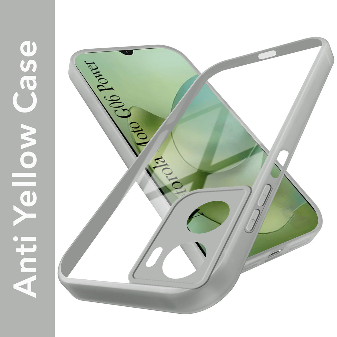For Motorola Moto G06 Power Back Cover Case Ultra-Hybrid(Lifetime Anti Yellow | Anti Scratch | Crystal Clear Shockproof)
