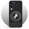 For Vivo Y19 | Vivo Y19e | Vivo T4 Lite PU Leather Finish Back Cover Case (Professional Minimalist Texture | MagSafe Compatile | Camera Protection | Sleek Sober Formal)