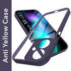 For Poco M6 5G Back Cover Case Ultra-Hybrid (Lifetime Anti Yellow | Anti Scratch | Crystal Clear Shockproof)